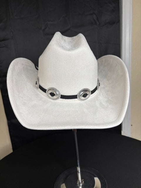 Western cowgirl hat