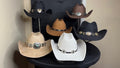 Western cowgirl hat