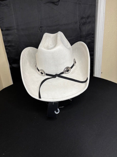 Western cowgirl hat