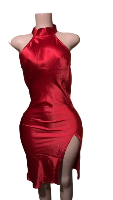 Satin Sleeveless