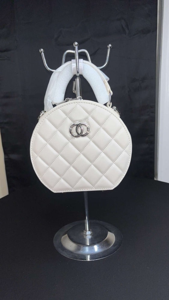 Quilted Dome Crossbody Bag